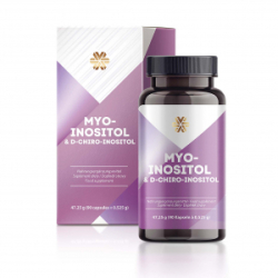 Siberian Wellness Myo-Inositol & D-Сhiro-Inositol, 90 kapslí